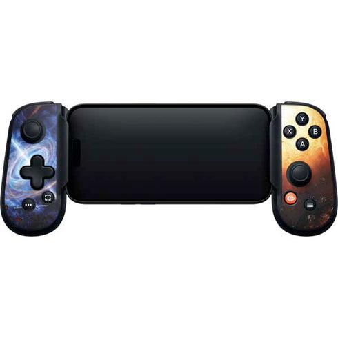 StockTrek Binary System Orbiting near a Black Hole Backbone One for iPhone Game Controller Skin