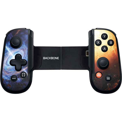 StockTrek Binary System Orbiting near a Black Hole Backbone One for iPhone Game Controller Skin