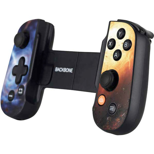 StockTrek Binary System Orbiting near a Black Hole Backbone One for iPhone Game Controller Skin