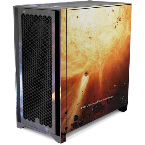 StockTrek Binary System Orbiting near a Black Hole Corsair 4000D Tempered Glass Mid-Tower ATX Case Skin