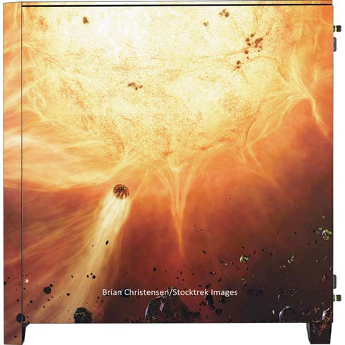 StockTrek Binary System Orbiting near a Black Hole Corsair 4000D Tempered Glass Mid-Tower ATX Case Skin