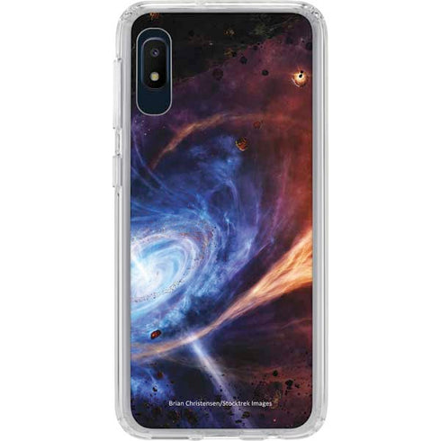 StockTrek Binary System Orbiting near a Black Hole Galaxy Cases