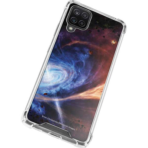 StockTrek Binary System Orbiting near a Black Hole Galaxy A12 Clear Case
