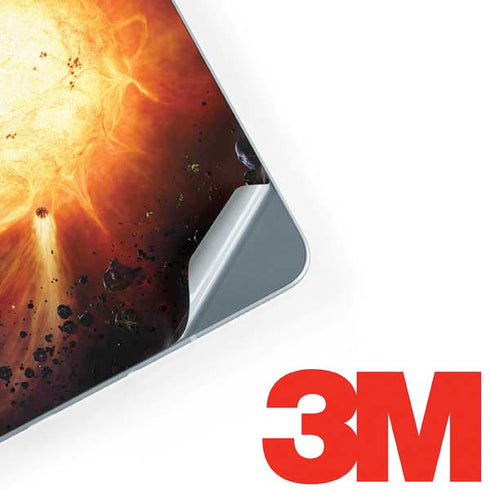 StockTrek Binary System Orbiting near a Black Hole Galaxy Book 12in Skin