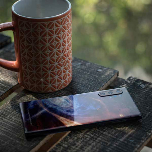 StockTrek Binary System Orbiting near a Black Hole Galaxy Note 10 Plus Skin