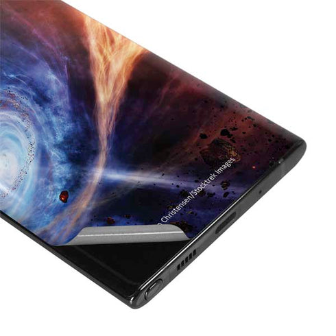 StockTrek Binary System Orbiting near a Black Hole Galaxy Note 10 Skin