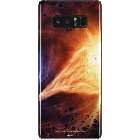 StockTrek Binary System Orbiting near a Black Hole Galaxy Note 8 Skin