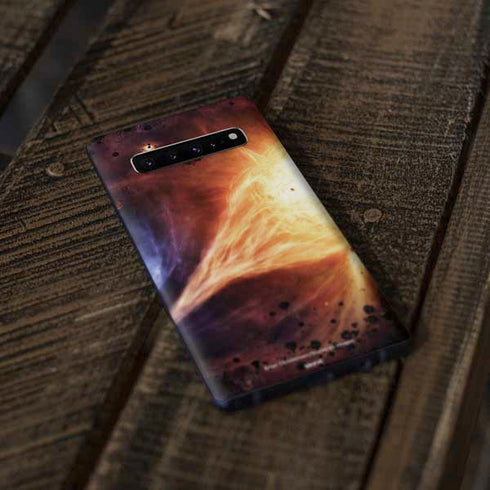 StockTrek Binary System Orbiting near a Black Hole Galaxy S10 Skin