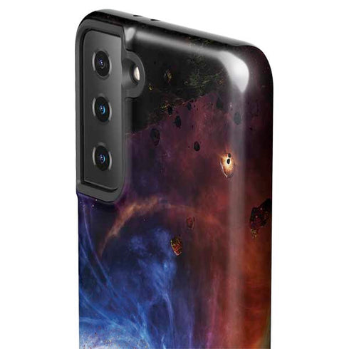 StockTrek Binary System Orbiting near a Black Hole Galaxy S21 FE Pro Case