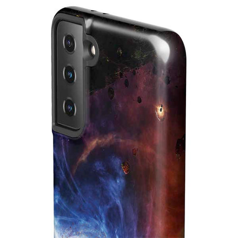 StockTrek Binary System Orbiting near a Black Hole Galaxy S21 Plus 5G Pro Case