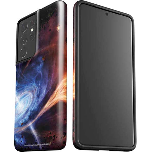 StockTrek Binary System Orbiting near a Black Hole Galaxy S21 Ultra 5G Pro Case