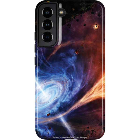 StockTrek Binary System Orbiting near a Black Hole Galaxy S22 Plus Pro Case