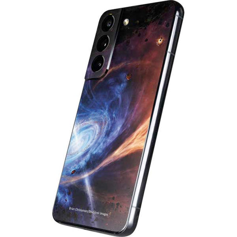 StockTrek Binary System Orbiting near a Black Hole Galaxy S22 Skin
