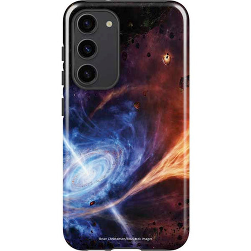 StockTrek Binary System Orbiting near a Black Hole Galaxy S23 Plus Pro Case