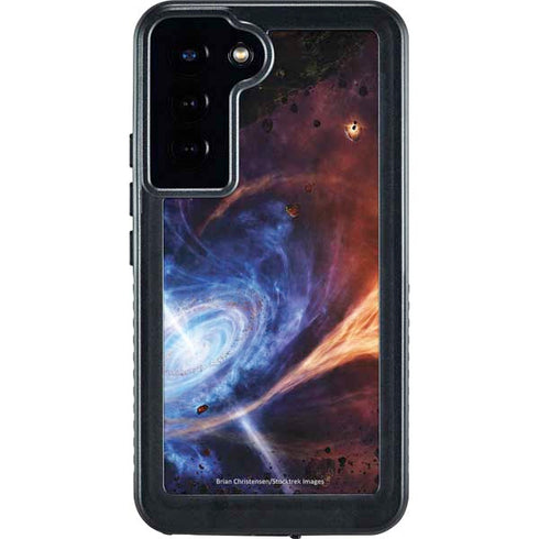 StockTrek Binary System Orbiting near a Black Hole Galaxy S23 Plus Waterproof Case