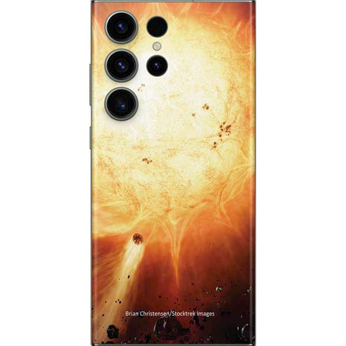 StockTrek Binary System Orbiting near a Black Hole Galaxy S23 Ultra Skin