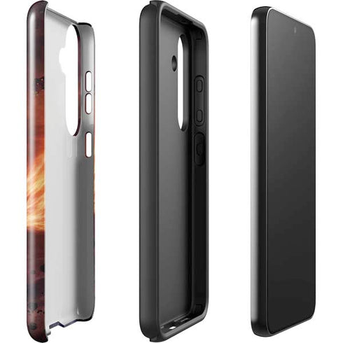 StockTrek Binary System Orbiting near a Black Hole Galaxy S24 Plus Impact Case