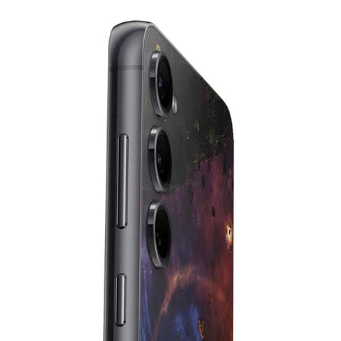 StockTrek Binary System Orbiting near a Black Hole Galaxy S25 Plus Skin