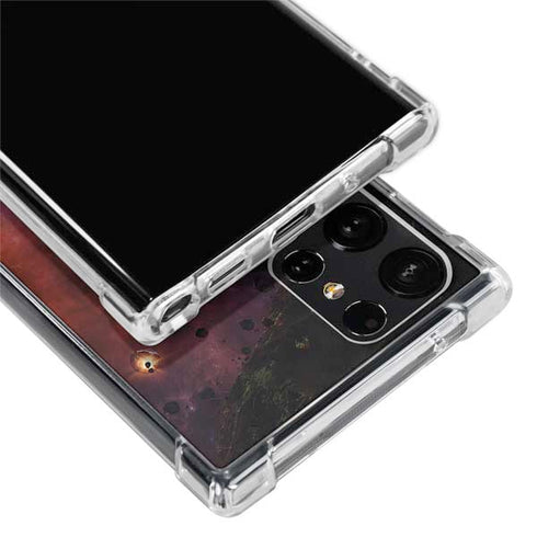 StockTrek Binary System Orbiting near a Black Hole Galaxy S24 Ultra Clear Case