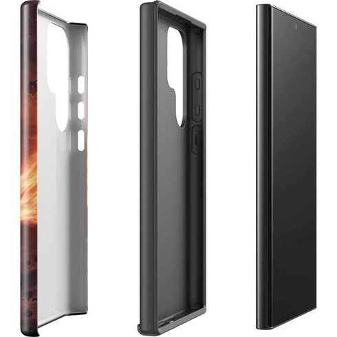StockTrek Binary System Orbiting near a Black Hole Galaxy S25 Ultra Impact Case