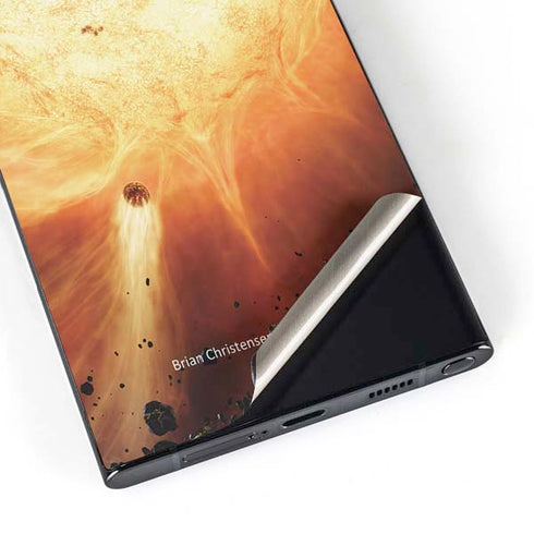 StockTrek Binary System Orbiting near a Black Hole Galaxy S25 Ultra Skin