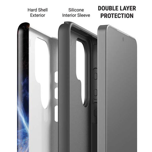 StockTrek Binary System Orbiting near a Black Hole Galaxy S26 Ultra Impact Case
