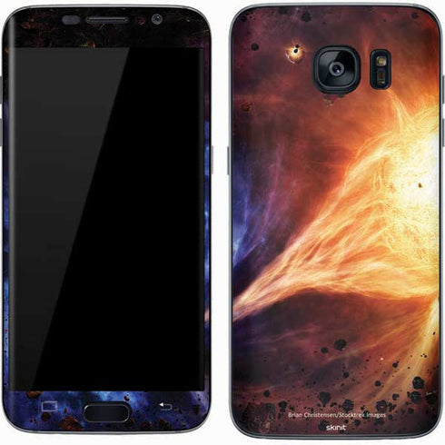 StockTrek Binary System Orbiting near a Black Hole Galaxy S7 Skin