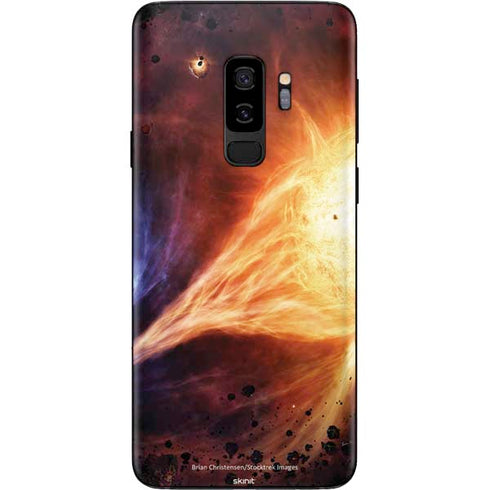 StockTrek Binary System Orbiting near a Black Hole Galaxy S9 Plus Skin
