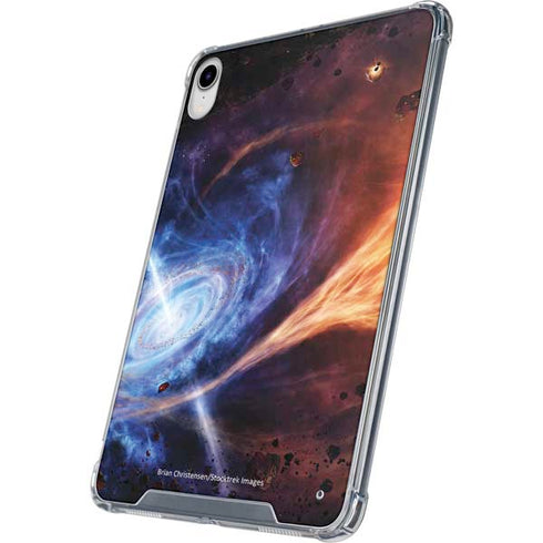 StockTrek Binary System Orbiting near a Black Hole iPad 11th Gen (2025) Clear Case
