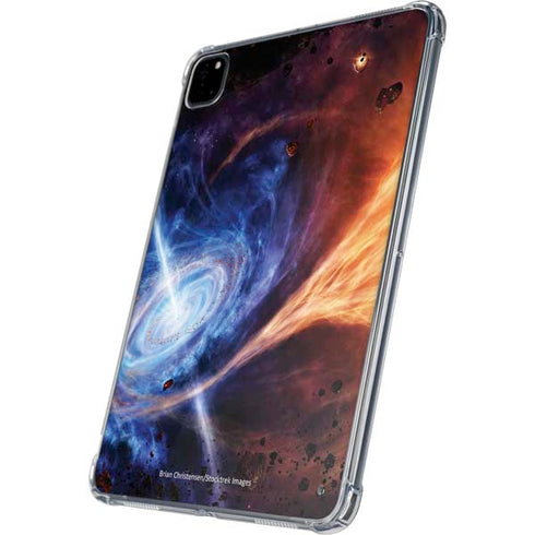 StockTrek Binary System Orbiting near a Black Hole iPad Pro 11in (2024) Clear Case
