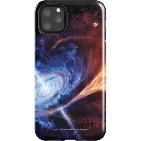 StockTrek Binary System Orbiting near a Black Hole iPhone 11 Pro Max Impact Case