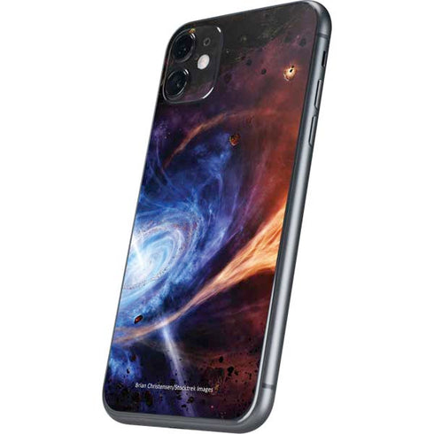 StockTrek Binary System Orbiting near a Black Hole iPhone 11 Skin