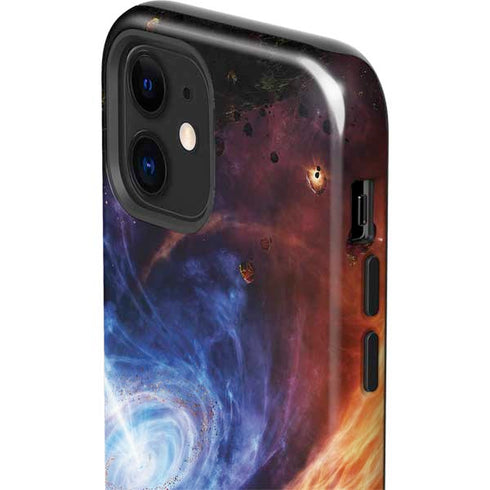 StockTrek Binary System Orbiting near a Black Hole iPhone 12 Mini Impact Case