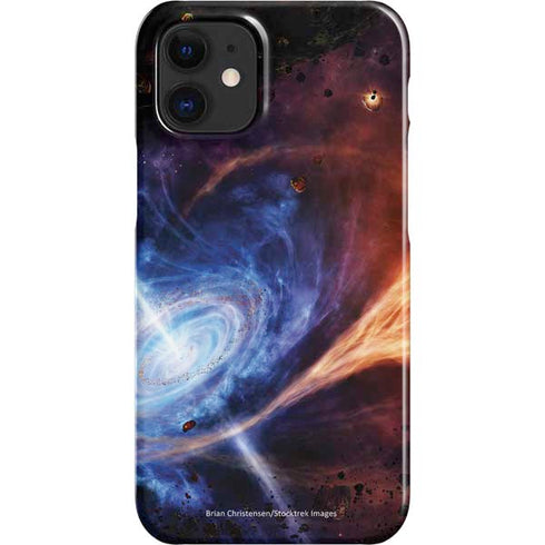 StockTrek Binary System Orbiting near a Black Hole iPhone 12 Mini Lite Case