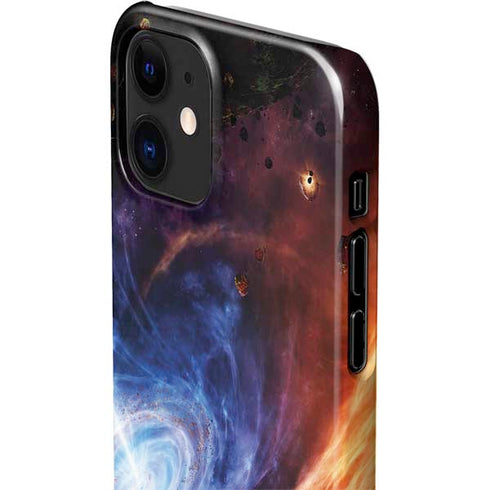 StockTrek Binary System Orbiting near a Black Hole iPhone 12 Mini Lite Case