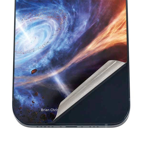 StockTrek Binary System Orbiting near a Black Hole iPhone 12 Mini Skin