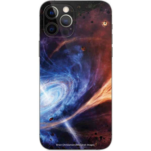 StockTrek Binary System Orbiting near a Black Hole iPhone 12 Pro Skin