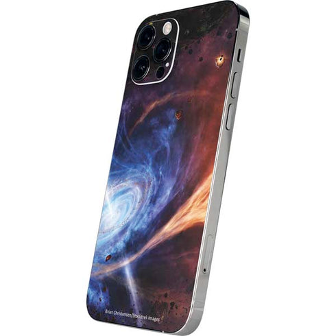 StockTrek Binary System Orbiting near a Black Hole iPhone 12 Pro Skin