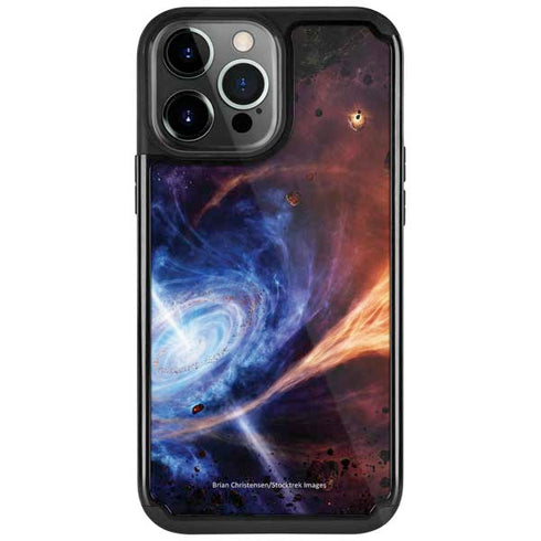 StockTrek Binary System Orbiting near a Black Hole iPhone Cases