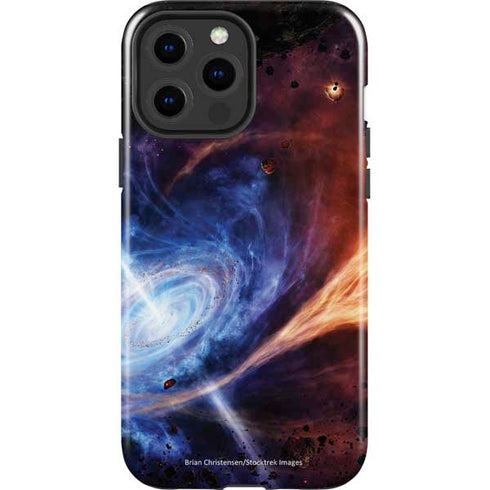 StockTrek Binary System Orbiting near a Black Hole iPhone 13 Pro Max Impact Case