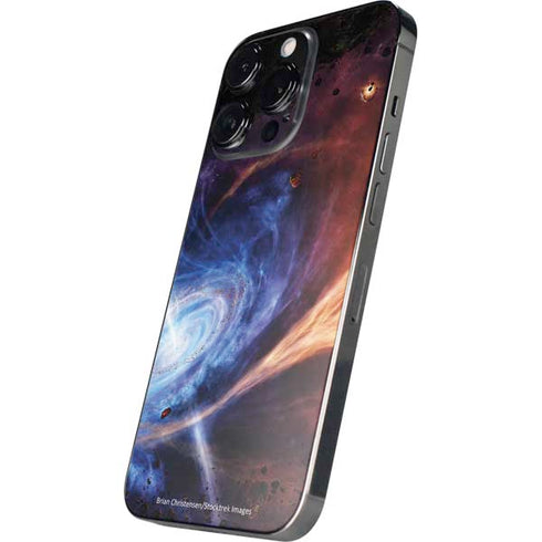 StockTrek Binary System Orbiting near a Black Hole iPhone 14 Pro Max Skin