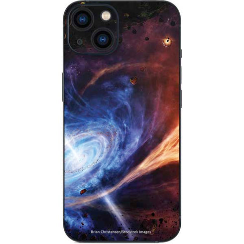 StockTrek Binary System Orbiting near a Black Hole iPhone 14 Skin