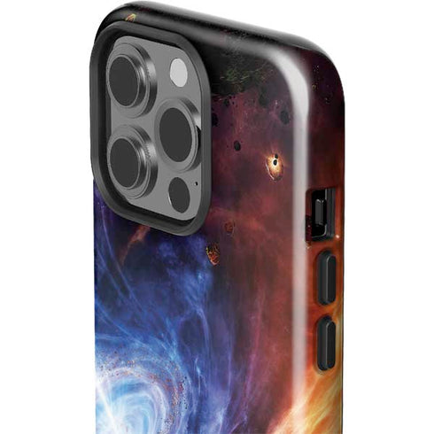StockTrek Binary System Orbiting near a Black Hole iPhone 15 Pro Impact Case