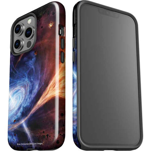 StockTrek Binary System Orbiting near a Black Hole iPhone 15 Pro Impact Case