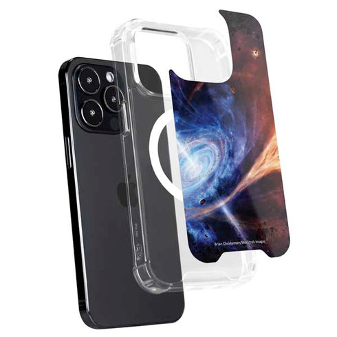 StockTrek Binary System Orbiting near a Black Hole iPhone 15 Pro Max MagSafe Case