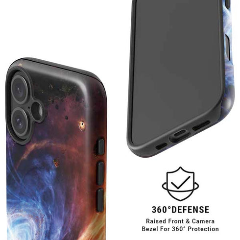 StockTrek Binary System Orbiting near a Black Hole iPhone 16 Magsafe Impact Case