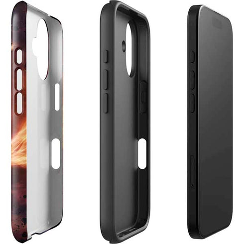 StockTrek Binary System Orbiting near a Black Hole iPhone 16 Plus Impact Case