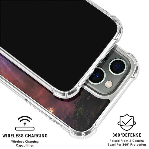 StockTrek Binary System Orbiting near a Black Hole iPhone 16 Pro Clear Case