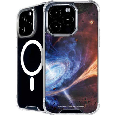 StockTrek Binary System Orbiting near a Black Hole iPhone 16 Pro Max MagSafe Case