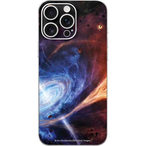 StockTrek Binary System Orbiting near a Black Hole iPhone 16 Pro Max Skin